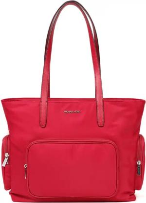 Michael Kors Khai Große Multifunktions-Taschen Tote Rot