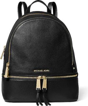 MICHAEL KORS Leder Rucksack  RHEA Medium schwarz