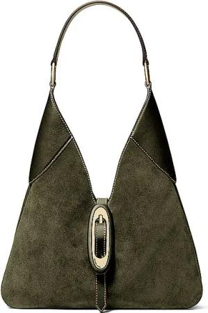 MICHAEL KORS Ledertasche - Hobo Bag CORNELIA Medium olive