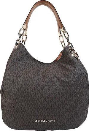 MICHAEL KORS Ledertasche - Hobo Lillie braun