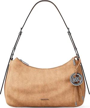 MICHAEL KORS Ledertasche - Schultertasche hellbraun