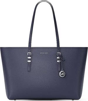MICHAEL KORS Ledertasche - Shopper QUINN Large dunkelblau