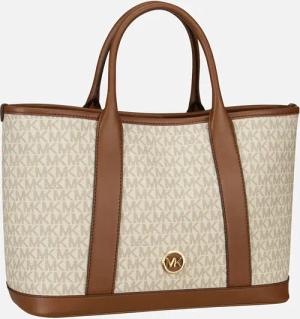 Michael Kors - Luisa MD MK SIG Vanilla/Luggage - Tote Bag  , 12.6 l