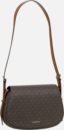 Michael Kors - Lydia MD Flap MK SIG Brown/Acorn - Umhängetasche  , 3.9 l