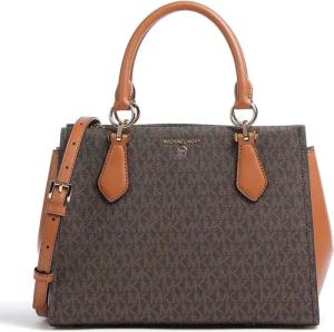 Michael Kors Marilyn Mittelgroße Schultertasche Braun