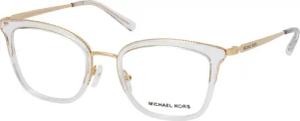 Michael Kors MK 3032 1014, inkl. Gläser, Quadratische Brille, Damen