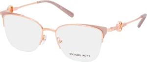 Michael Kors MK 3044B 1108, inkl. Gläser, Quadratische Brille, Damen