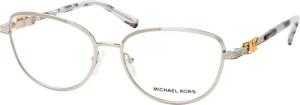 Michael Kors MK 3076B 1893, inkl. Gläser, Cat Eye Brille, Damen