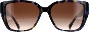 Michael Kors MK2199 Acadia 395213 helderblauw schildpad bruin gradiÃ«nt zonnebril