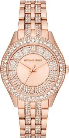 Michael Kors MK4710 Harlowe Rose Gold-Ton Damenuhr