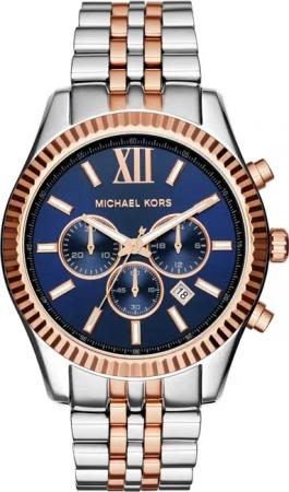 Michael Kors MK8412 Lexington zweifarbig blau