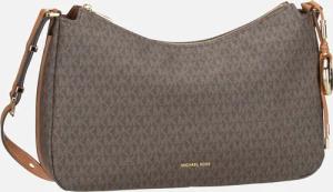 Michael Kors - Nolita MD TZ Hobo Shoulder MK Brown/Acorn - Umhängetasche  , 8.2 l