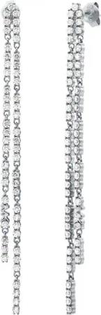 MICHAEL KORS Paar Ohrhänger Schmuck Geschenk Silber 925 Ohrringe PREMIUM, mit Zirkonia (synth)