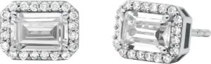 MICHAEL KORS Paar Ohrstecker Schmuck Geschenk Silber 925 Ohrringe Halo Stud, mit Zirkonia (synth)