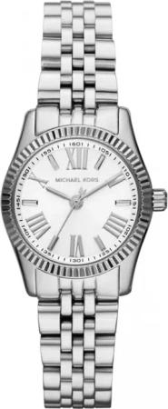 Michael Kors - Petite Lexington Damenarmbanduhr mit silbernem Zifferblatt