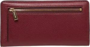 Michael Kors Portemonnaie - Hammered Leather Wallet - Gr. unisize - in Rot - für Damen