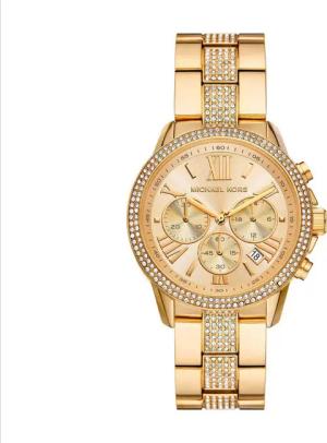 MICHAEL KORS Quarzuhr Michael Kors Damen Chronograph Uhr MK7504