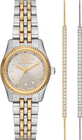 MICHAEL KORS Quarzuhr Michael Kors Damen-Uhren-Sets Analog Quarz