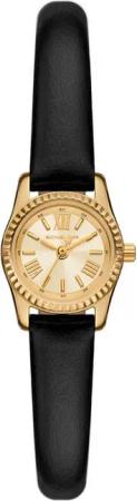 MICHAEL KORS Quarzuhr MICRO PETITE LEXINGTON MK4901, Armbanduhr, Damenuhr, Lederarmband, analog