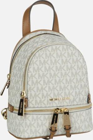 Michael Kors - Rhea Zip XS MK Signature Vanilla - Rucksack  , 2.4 l