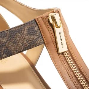 Michael Kors Sandalen - Berkley Mid Wedge - Gr. 39 (EU) - in Braun - für Damen