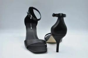 Michael Kors Sandalen - Low Profile Laced Shoes With Ankle Strap - Gr. 8_5 - in Schwarz - für Damen