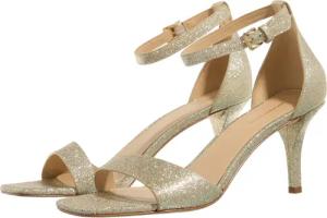 Michael Kors Sandaletten mit Absatz - Jaida Heeled Sandal - Gr. 37 (EU) - in Gold - für Damen