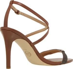 Michael Kors Sandaletten mit Absatz - Lena Heeled Sandal - Gr. 39 (EU) - in Braun - für Damen
