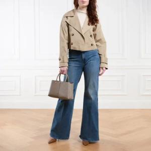 Michael Kors Satchels - Flora Md Satchel - Gr. unisize - in Taupe - für Damen