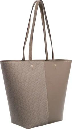 Michael Kors Shopper - Flora Lg Tz Tote - Gr. unisize - in Taupe - für Damen