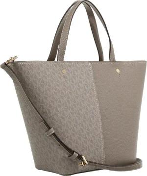 Michael Kors Shopper - Flora Md Tz Tote - Gr. unisize - in Taupe - für Damen