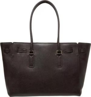 Michael Kors Shopper - Grained leather shopper - Gr. unisize - in Braun - für Damen