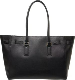 Michael Kors Shopper - Grained leather shopper - Gr. unisize - in Schwarz - für Damen