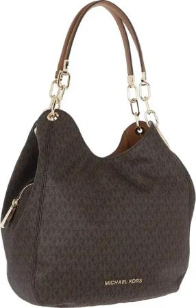 Michael Kors Shopper & Totes - Lillie Lg Chain Shldr Tote - Gr. unisize - in Braun - für Damen