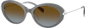 MICHAEL KORS Sonnenbrille 0MK2245U/53 hellblau