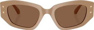Michael Kors Sonnenbrille - Le Praz - Gr. unisize - in Braun - für Damen