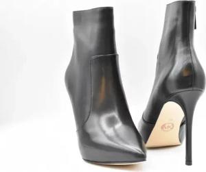 Michael Kors Stiefel - Pointed-Toe Stiletto Ankle Boots - Gr. 9 - in Grau - für Damen
