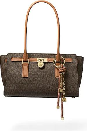 MICHAEL KORS Tasche - Henkeltasche HAMILTON Small braun