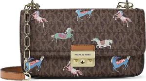 MICHAEL KORS Tasche - Schultertasche TRIBECA braun