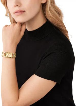 Michael Kors Uhr - MK Empire Three-Hand Stainless Steel Watch - Gr. unisize - in Gold - für Damen