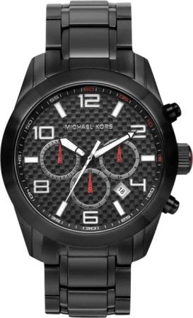Michael Kors Unisex-Uhr Quartz Schwarz