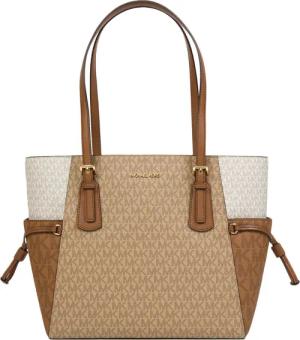 Michael Kors Voyager Große Ost-West-Tasche Kamel