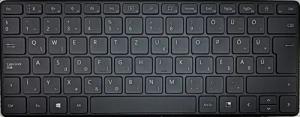 Microsoft MS Designer Compact Keyboard 21Y-00025 Ultra-Slim-Bluetooth-Tastatur Ultra-Slim-Bluetooth-Tastatur