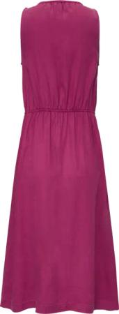 Midi-Kleid aus Lyocell mit Gummizug