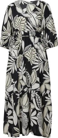 Midikleid aus Baumwolle mit Binde-Details