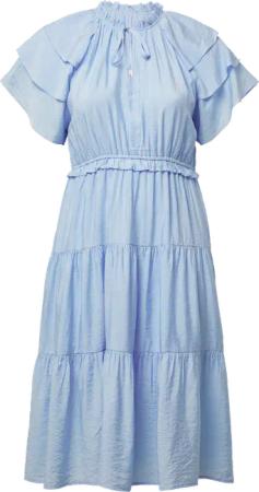 Midikleid mit Volant-Details | QS x Debi Flügge