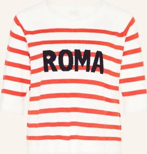 MILANO ITALY Oversized-Pullover mit 3/4-Arm