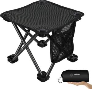 Mini Campinghocker Klapphocker Falthocker Camping Angel Sitz 650 g Stahl 150kg
