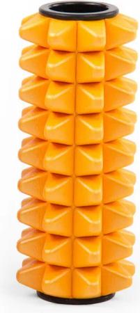 Mini Faszienrolle SPIKE saffron/schwarz