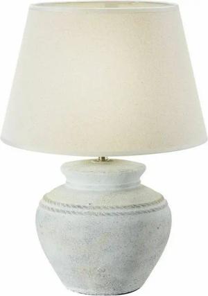 Mirabeau Tischleuchte Tischlampe Cleveland antikweiß